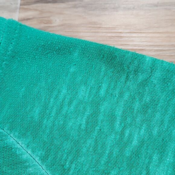 💚Sesame Street Green Oscar the Grouch Soft Lightweight Sweatshirt Large - Picture 9 of 13